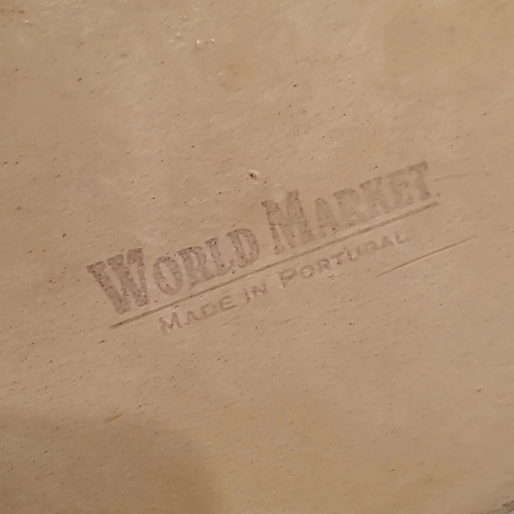World Market White Casserole Dish
